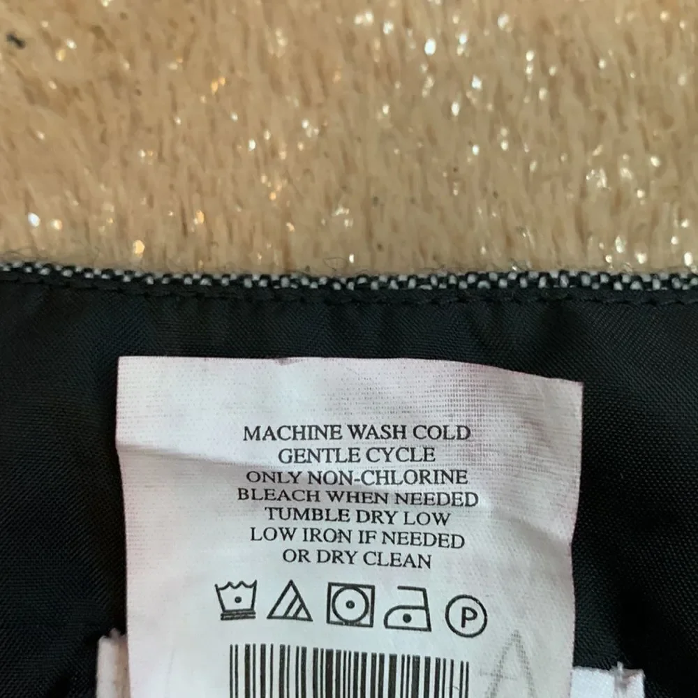 Motherhood Maternity Wool Midi Skirt S Gray/ Black
